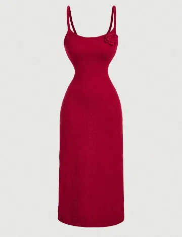 Rochie medie SHEIN, rosu