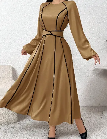 Rochie lunga SHEIN, maro