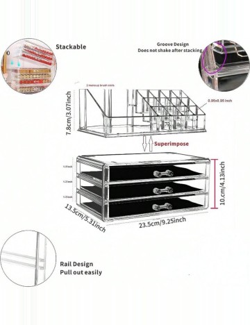 Organizator SHEIN, transparent