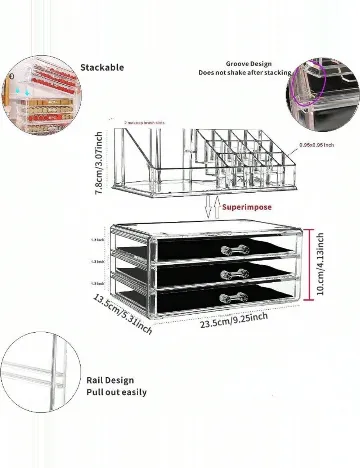 Organizator SHEIN, transparent