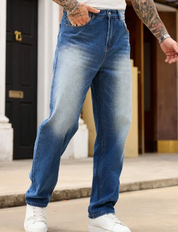 Blugi SHEIN, albastru