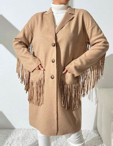 Palton SHEIN, maro deschis