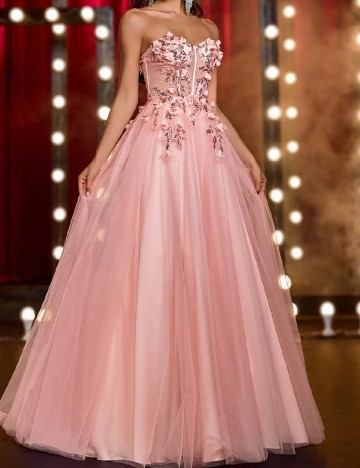 Rochie lunga SHEIN, roz