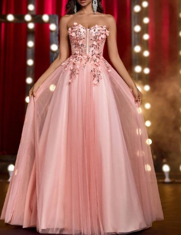 Rochie lunga SHEIN, roz