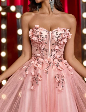 Rochie lunga SHEIN, roz