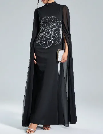 Rochie lunga SHEIN, negru