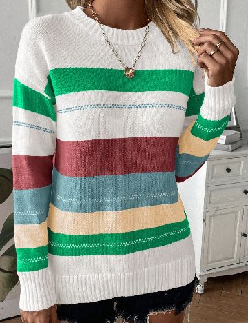 Pulover SHEIN, mix culori