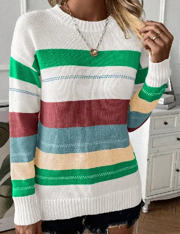 Pulover SHEIN, mix culori