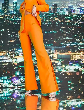 Pantaloni ASOS, portocaliu