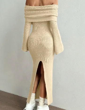 Rochie lunga SHEIN, galben deschis