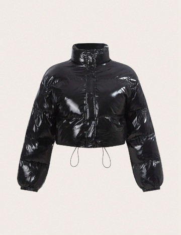 Geaca SHEIN CURVE, negru