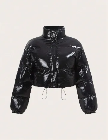 Geaca SHEIN CURVE, negru