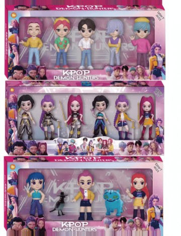 Set figurine 6 bucati SHEIN, mix culori