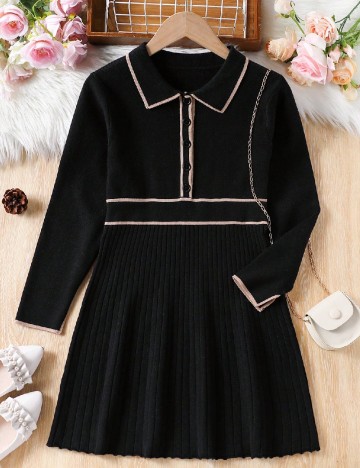 Rochie Shein Kids, negru