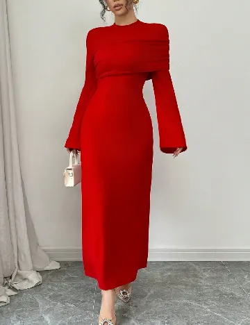 Rochie lunga SHEIN, rosu