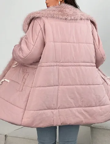 Geaca SHEIN CURVE, roz