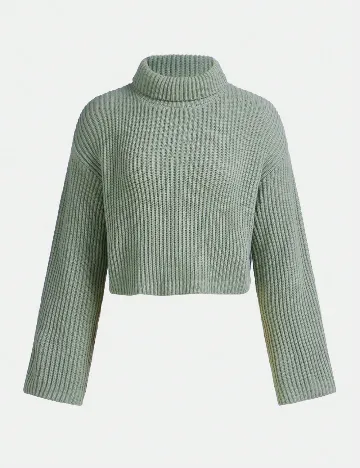 Pulover Shein Kids, verde