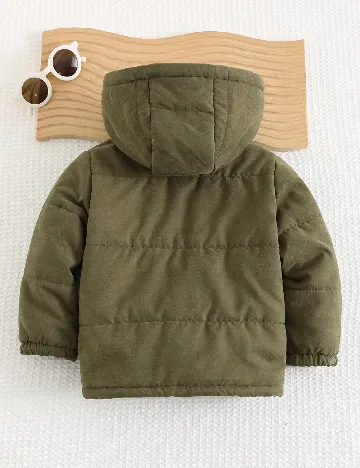 Geaca Shein Kids, verde