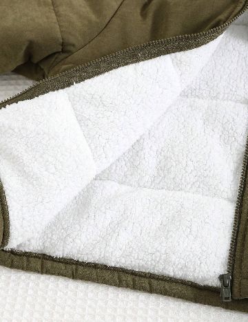 Geaca Shein Kids, verde