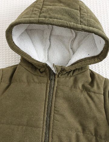 Geaca Shein Kids, verde