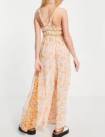 Rochie lunga Free People, floral print