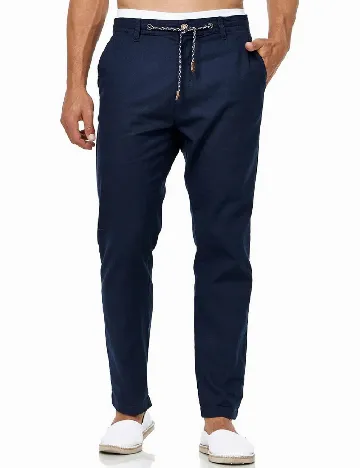 Pantaloni INDICODE, bleumarin