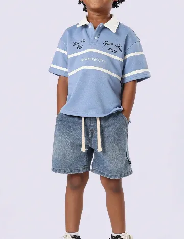 Tricou SUMWON, albastru