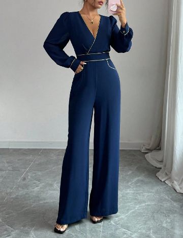 Salopeta SHEIN, bleumarin