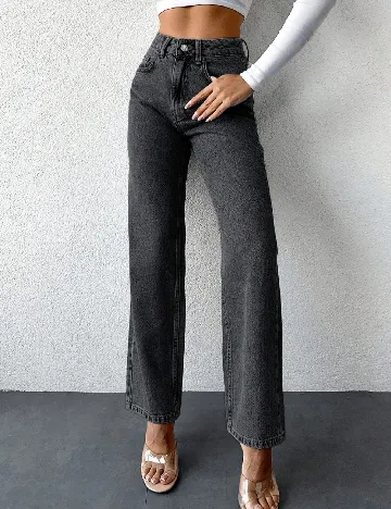 Blugi SHEIN, gri inchis