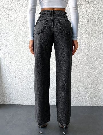 Blugi SHEIN, gri inchis