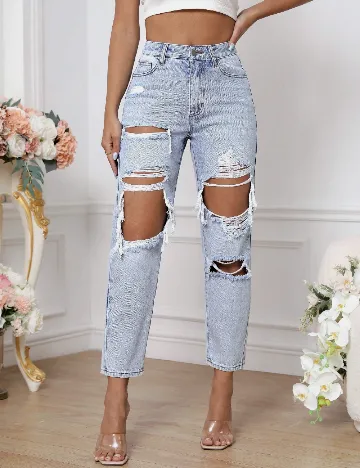 Blugi SHEIN, albastru