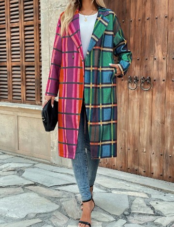 Palton SHEIN, mix culori