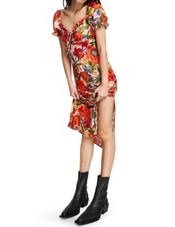 Rochie medie Top Shop, floral print