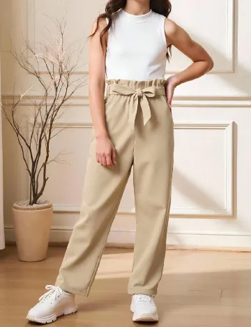 Compleu Shein Kids, alb/maro