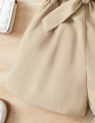 Compleu Shein Kids, alb/maro