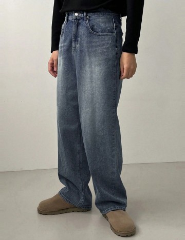 Blugi Dazy, albastru