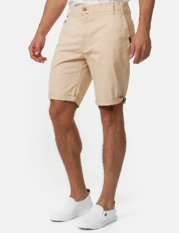 Pantaloni scurti INDICODE, crem