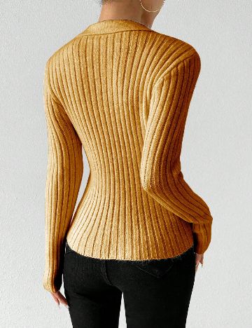 Pulover SHEIN, portocaliu