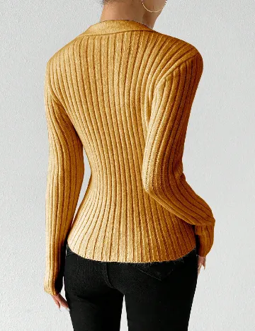 Pulover SHEIN, portocaliu