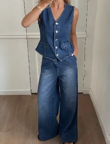 Compleu Dazy, albastru