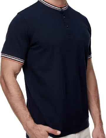Tricou INDICODE, bleumarin