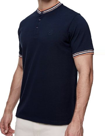 Tricou INDICODE, bleumarin