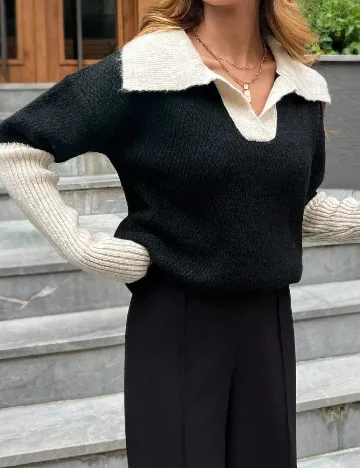 Pulover SHEIN, negru