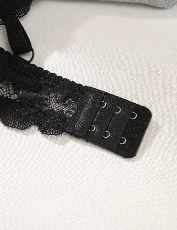 Sutien SHEIN, negru/roz