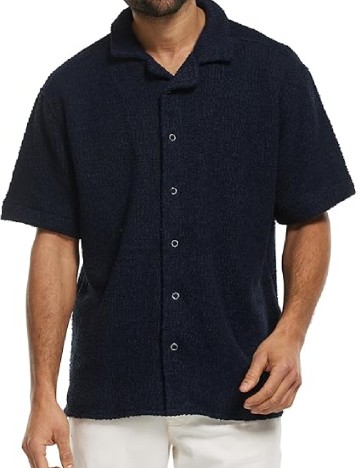 Camasa INDICODE, bleumarin