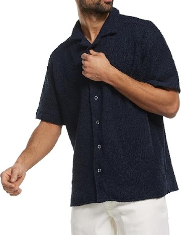 Camasa INDICODE, bleumarin