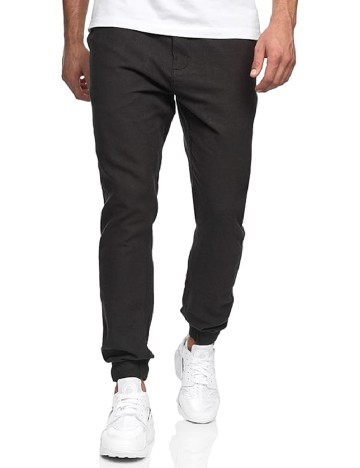 Pantaloni INDICODE, gri inchis