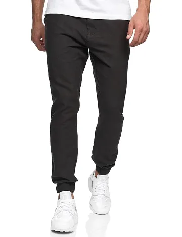 Pantaloni INDICODE, gri inchis