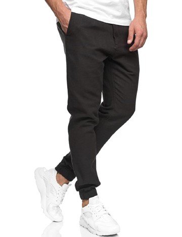 Pantaloni INDICODE, gri inchis