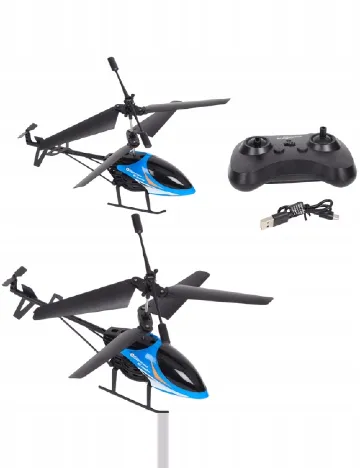 Elicopter RC cu telecomandă Gear 2 play, albastru